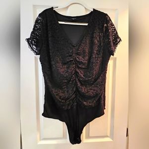 Torrid V-neck Cinched Bodysuit